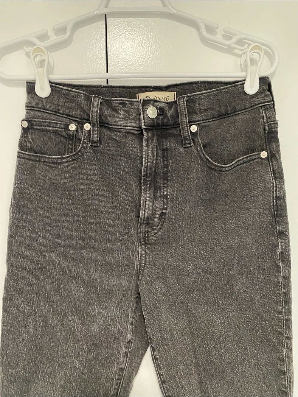 Madewell The Perfect Vintage Jean black rinse straight high rise